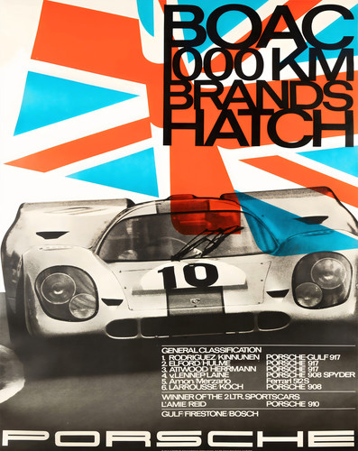 Porsche 1970 brands hatch - brands,