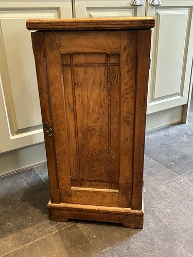 Victorian ash bedside cabinet - ash,