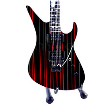 Miniature Guitar SYNYSTER GATES - AVENGED SEVENFOLD with free stand Red/Black