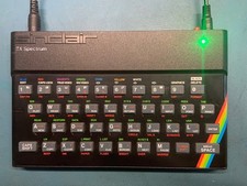 Spectrum ZX MAX 128 (Fully built 128k Spectrum clone) c/w PSU & AV cable