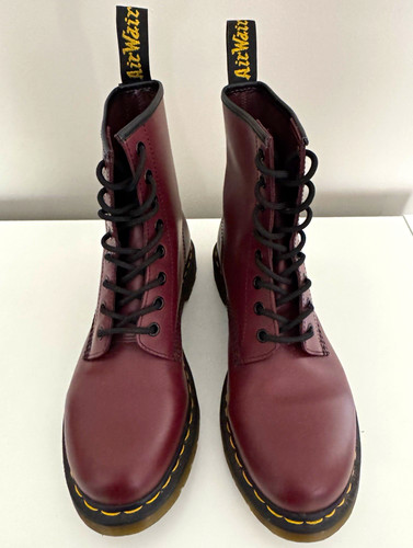 Martens burgundy leather - dr.,