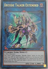 Decode Talker Extended - DUDE-EN024 - Ultra Rare - 1st Edition - YuGiOh