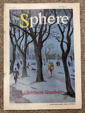The Sphere Magazine Christmas Number 10 November 1961 Vintage Illustrated Issue