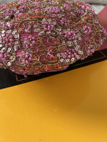 Sequin beret style formal - sequin,