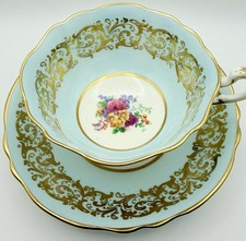 Vintage Paragon Pale Blue Pink