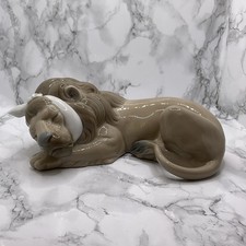 Lladro 5022 Painful Lion Retired Very Rare. Requires Slight Restoration.