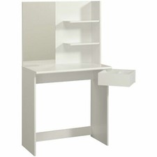 Parisot Dressing Table White Modern and Stylish Bedroom Furniture with Storage