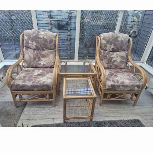 Cane conservatory set - pc, 2