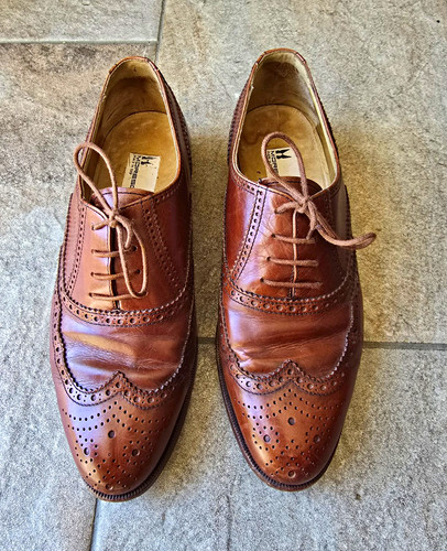 Moreschi men brown leather - men's,