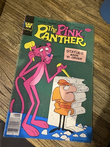 The pink panther statues - pink, made