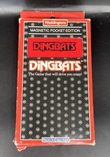 VINTAGE Dingbats Pocket Travel Board Game Waddingtons Strategy 1990 RETRO
