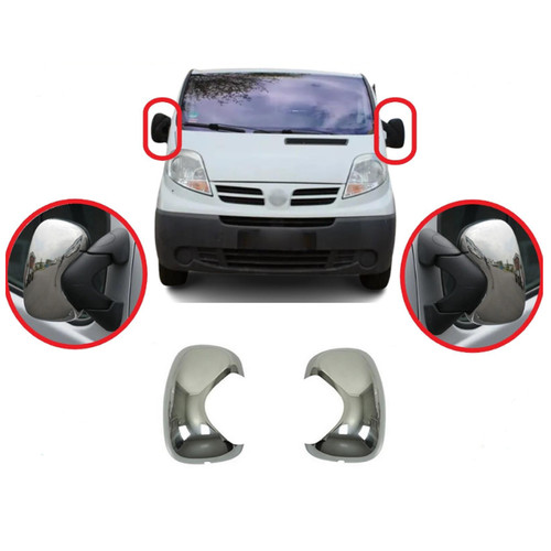 Wing mirror covers - mirror, caps