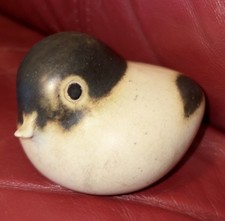 Small cute ceramic bird figure