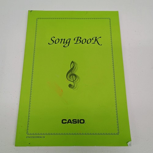 Casio song book - song,