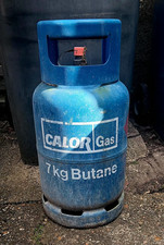 gas bottle CALOR 7KG  FULL  OF GAS £5