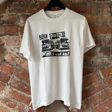Vintage Sex Pistols Pretty Vacant Rock Band Tour T-Shirt Rare Screen Stars M