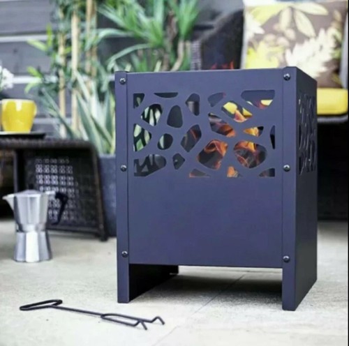 Outdoor fire pit log burner - fire,