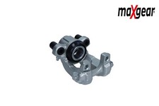 IN FRONT OF BRAKE CALIPER