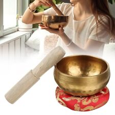 Tibetan Singing Bowl Set Meditation Chakra Healing Yoga Relaxation Soothing