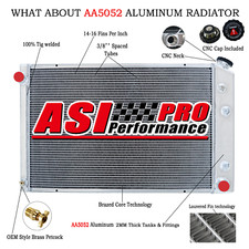 Row aluminum radiator for - 3,