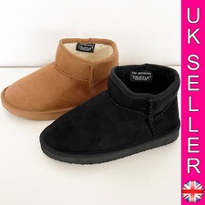 WOMENS LADIES WARM WINTER FAUX