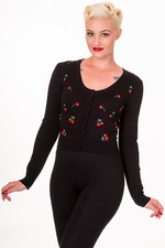 BANNED Cherry Retro Rockabilly