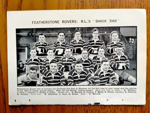 Featherstone rovers 1951 - featherstone,