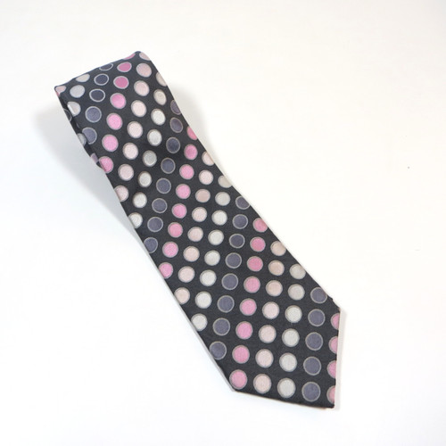 Thomas nash 100 silk tie - 100%, grey