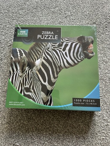 New bbc earth zebra 1000 - earth, piece