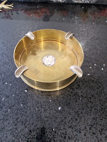 1960 vintage brass trench - brass,