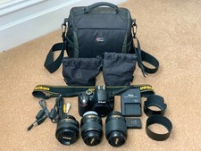 Nikon D3200 DSLR Camera + 3