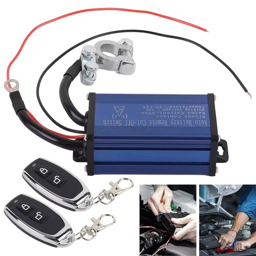 Car battery disconnect - battery, off