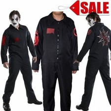 2025 Men's Band Slipknot Cosplay Loose Jumpsuit Halloween Performance Costume UK
