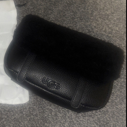 Ugg small black leather - ugg,