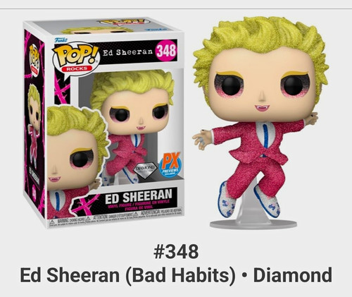 Funko pop rocks sheeran - rocks,