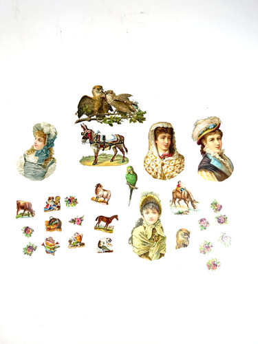 Victorian embossed die cut - 27,