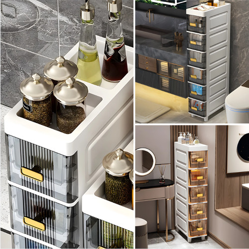 Tier slim narrow cabinet - narrow,