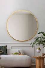 Extra Large Gold Round Wall