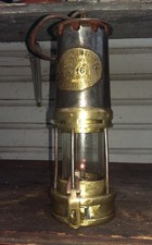 Miners Lamp made by E.T.W. in good working order stamped BC