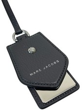 New Marc Jacobs Genuine Leather Luggage Metal Hardware Hang Tag - Engravable NWT