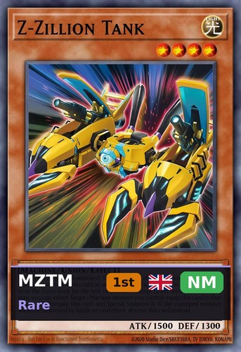 Zillion tank mztm - tank, 1st