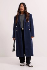 Dorothy Perkins Navy Coat