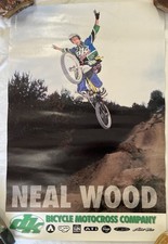 DK BMX Neal Wood poster banner