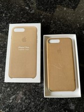Apple iPhone 7 Plus Genuine Leather Case Tan