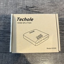 Techole HDMI Splitter, Model HS306. Unused