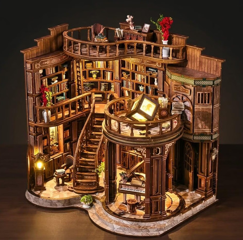 Book nook kit diy - book,