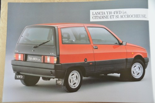 Lancia y10 4wd brochure - i.e.,
