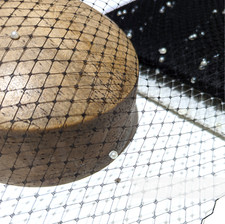 9" (23cm) Wide Ivory Pearl