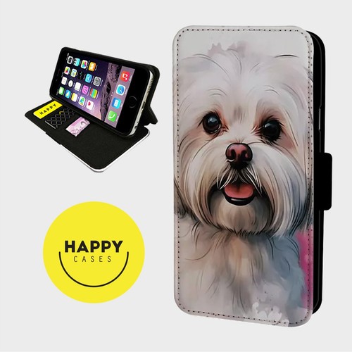 White maltese dog - maltese,