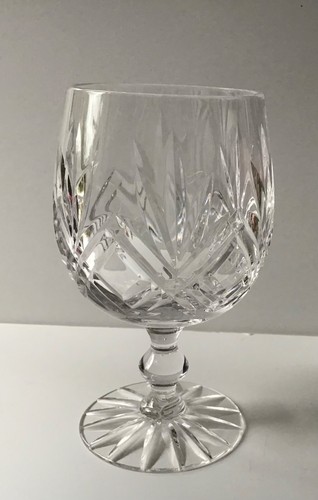 Cut glass brandy - cut,